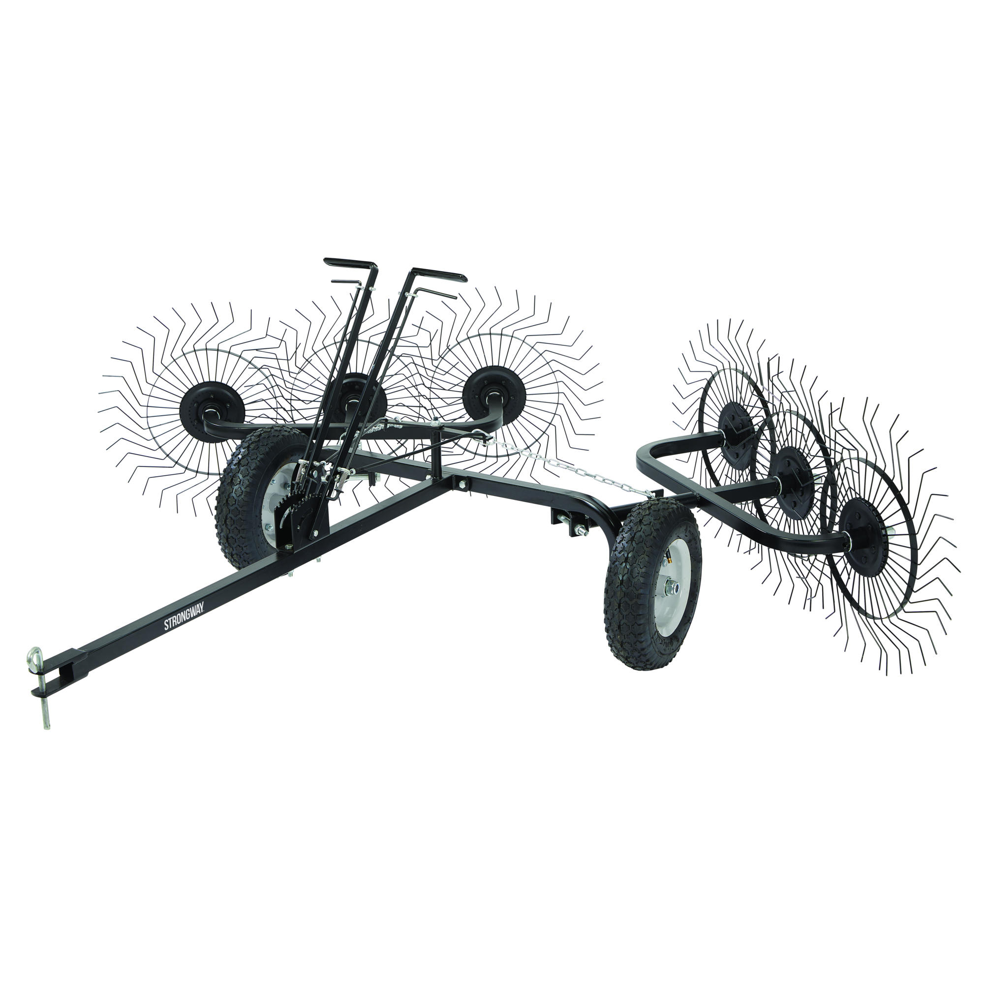 Strongway V-Style Acreage Rake, 60in. Operating Width